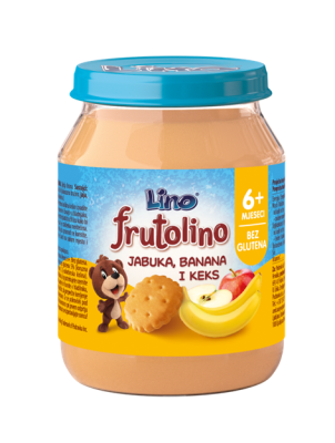 Frutolino jabuka, banana i keks