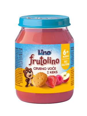 Frutolino crveno voće i keks