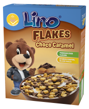 Lino Choco caramel flakes – pakiranje